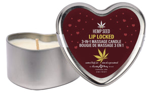 Hemp Seed Valentine '26 Candle Trio Includes: 1 of each: XOXO 1.75oz, Lip Locked 1.75oz, Pucker Up 1.75oz
