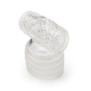 LE WAND CLEAR MALE MASTURBATOR WAND ATTACHMENT
