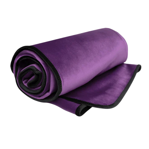 Fascinator Lush Throw Purple Microvelvet - King Size