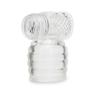 LE WAND CLEAR MALE MASTURBATOR WAND ATTACHMENT