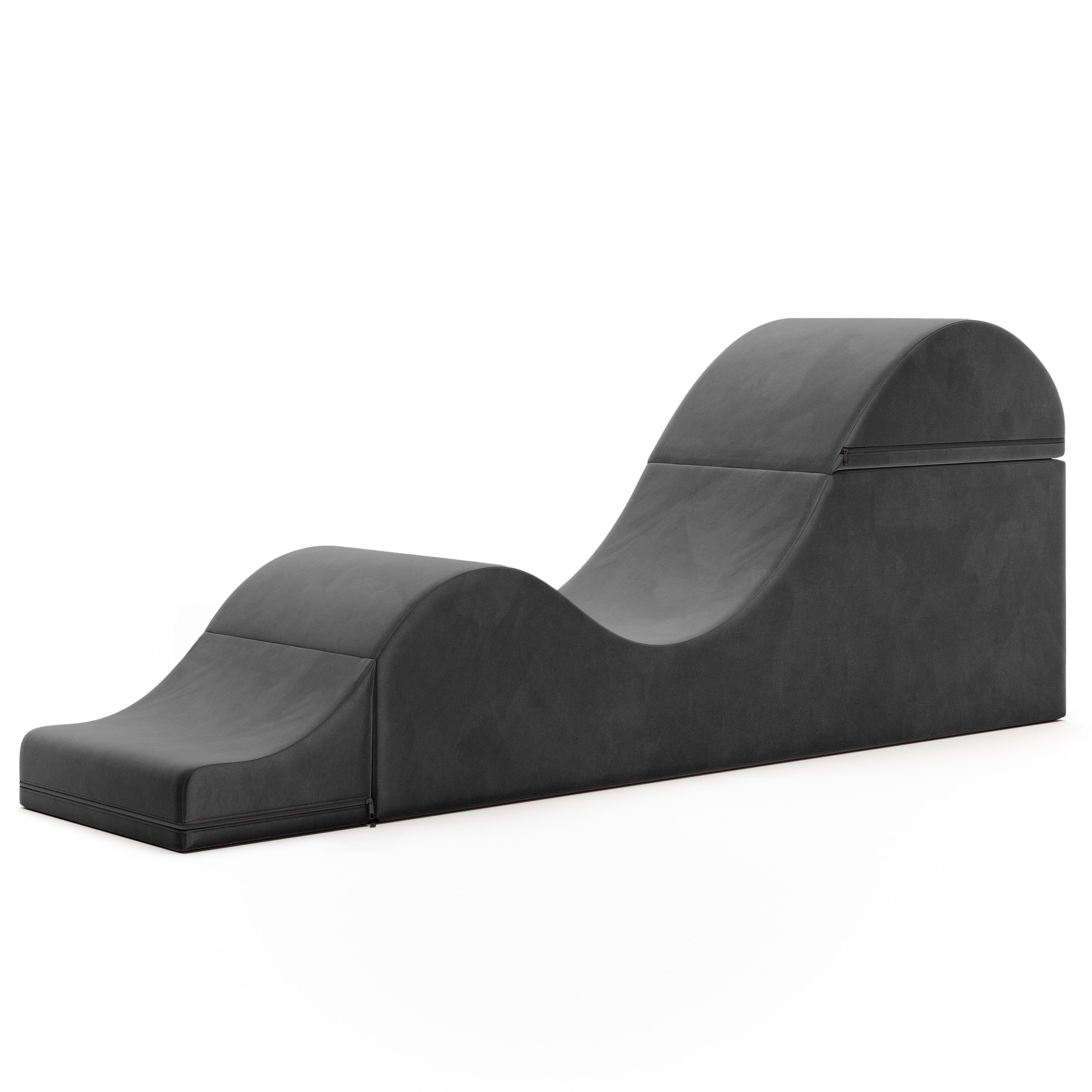 Aria Flip Chaise 18" Black