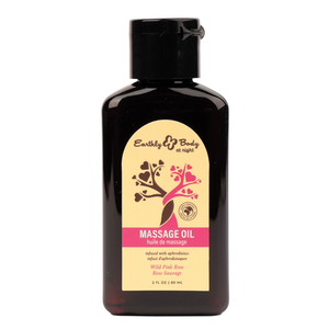 Hemp Seed at Night Massage Oil Aphrodisiac Collection Wild Pink Rose 2oz / 60ml