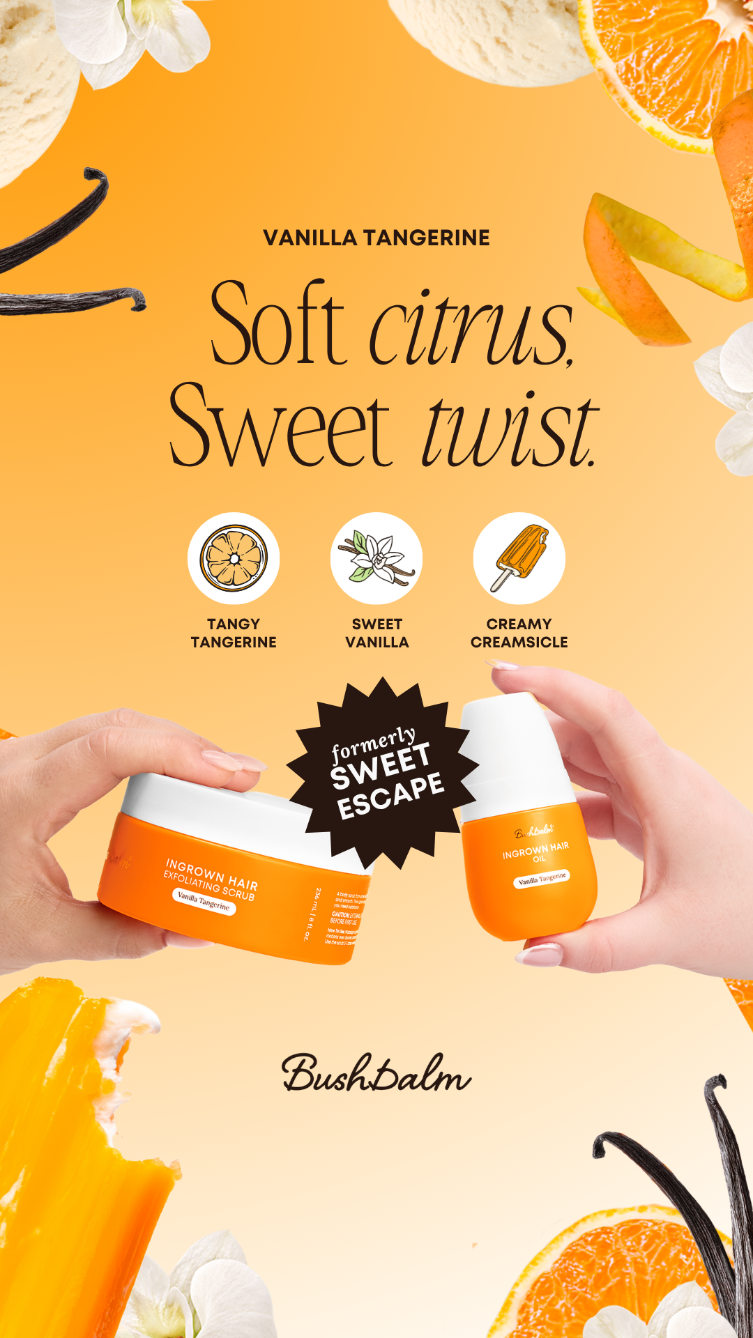 BushBalm Exfoliating Scrubs
